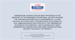 Desktop Screenshot of boltonsuperpac.com