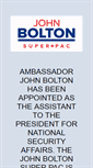 Mobile Screenshot of boltonsuperpac.com